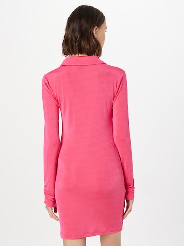 NA-KD Shirt dress in Pink