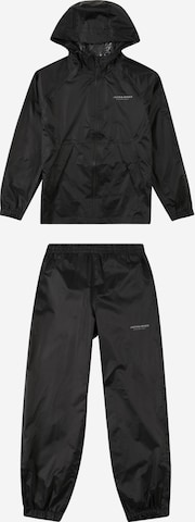 Jack & Jones Junior Regular Функционален костюм в черно: отпред