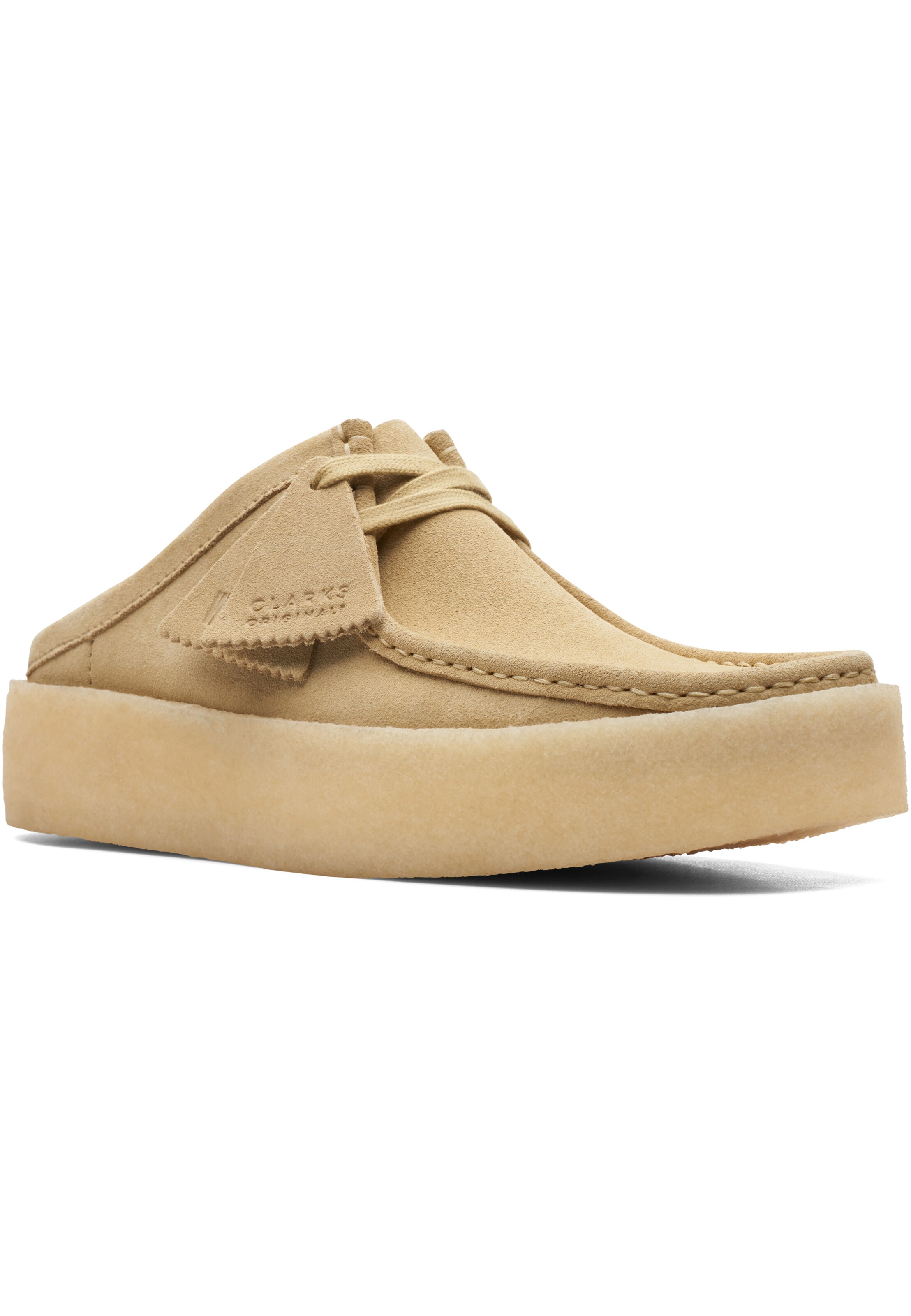 CLARKS Slipper 'Wallabee' in Beige
