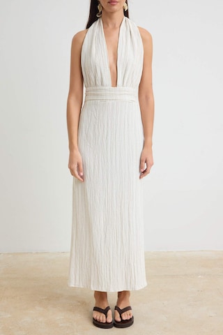 Trendyol - Vestido de verão em branco