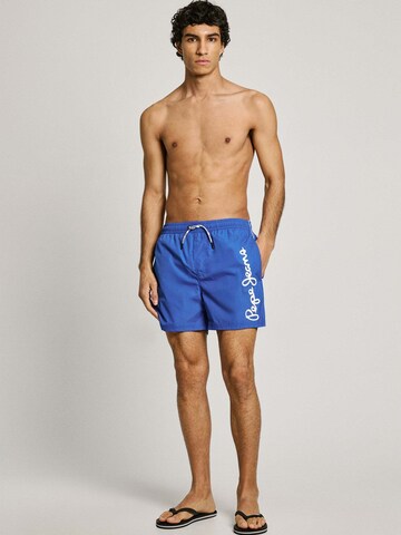 Pepe Jeans Badeshorts in Blau