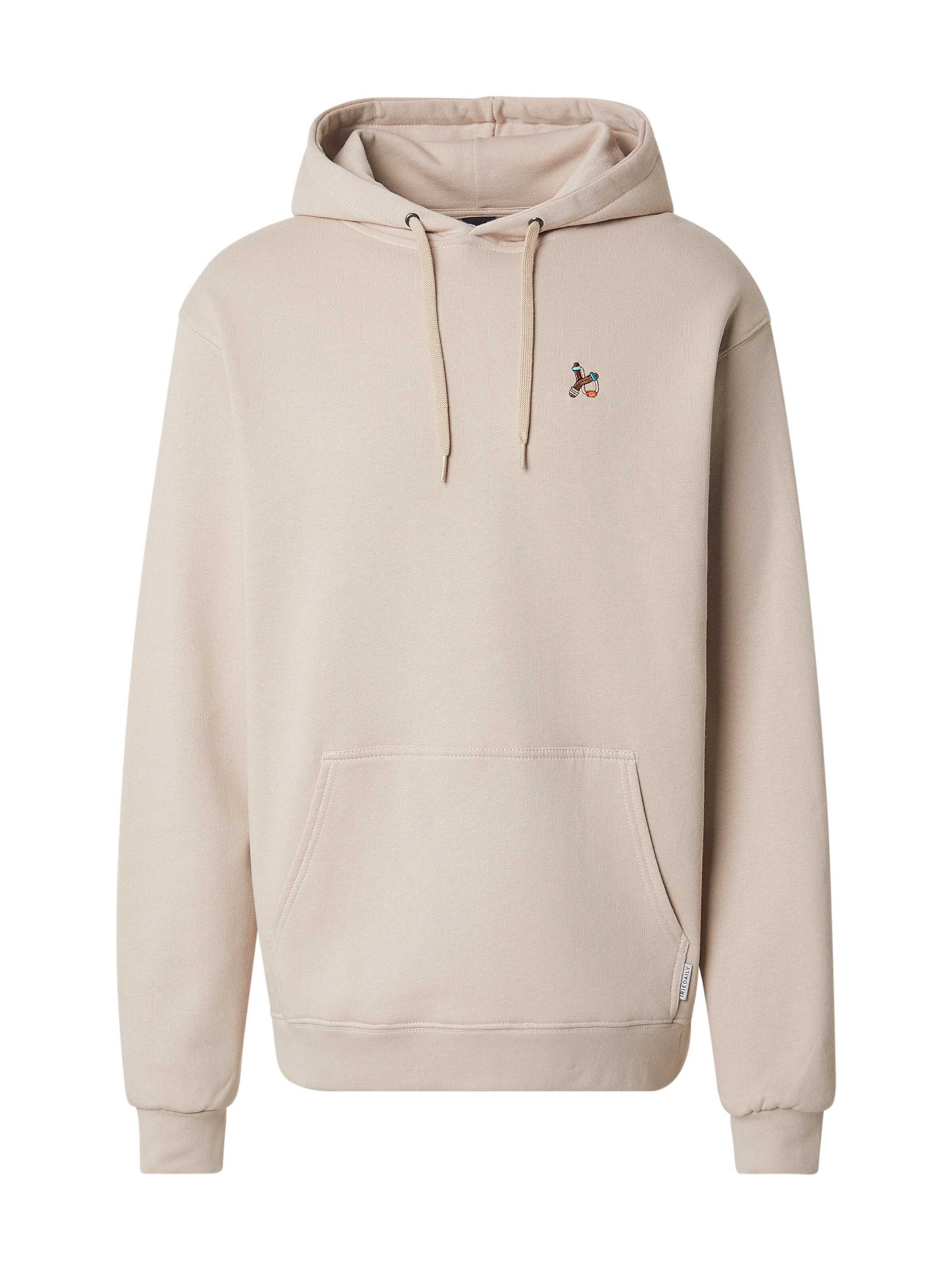 Iriedaily Sweatshirt 'Zwille' in Beige: front