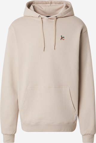 Iriedaily Sweatshirt 'Zwille' in Beige: Vorderseite