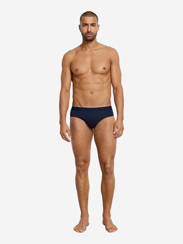 Hanro Slip ' Cotton Essentials ' in Blue