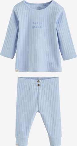 Next Set 'Hello World' in Blue: front