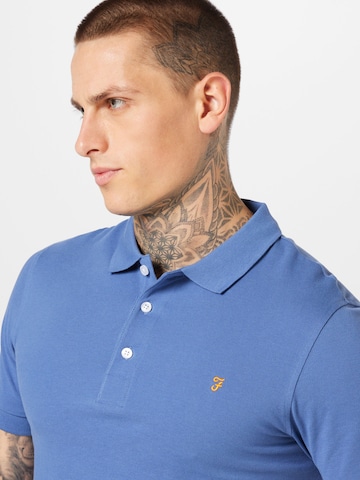 T-Shirt 'BLANES' FARAH en bleu