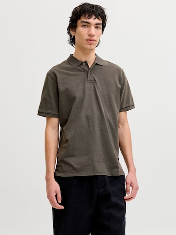 JACK & JONES Poloshirt in Braun: Vorderseite