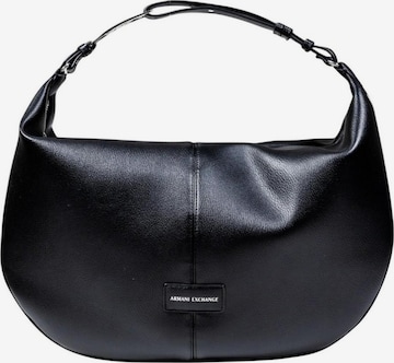 ARMANI EXCHANGE - Bolso de hombro en negro: frente