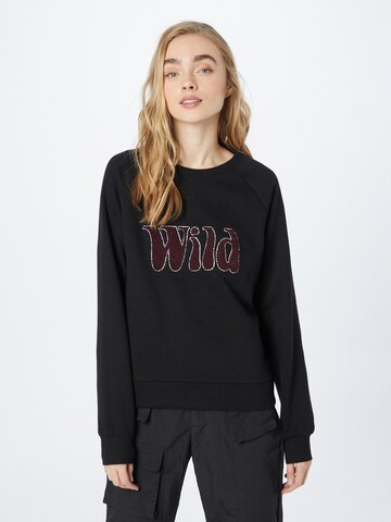 ONLY PLAY Sport sweatshirt 'NEDJA' i svart: framsida