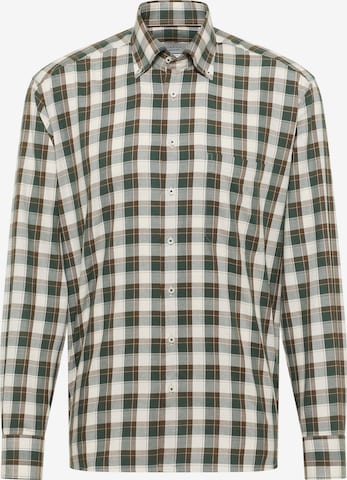 ETERNA Comfort Fit Businesshemd in Grün: Vorderseite