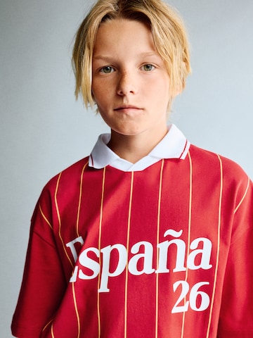 MANGO KIDS Shirt 'FIFAES' in Rood
