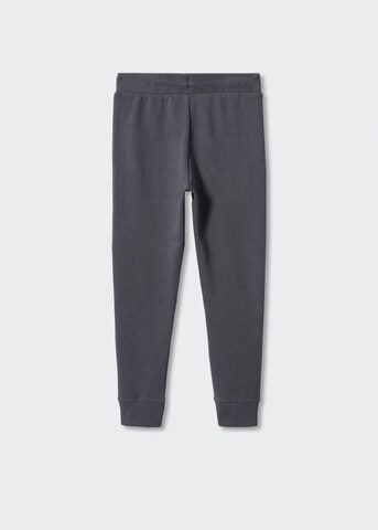 MANGO KIDS Tapered Pants 'napoles' in Grey