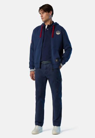 Veste de survêtement North Sails en bleu