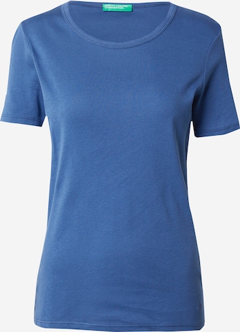 UNITED COLORS OF BENETTON Majica | modra barva: sprednja stran