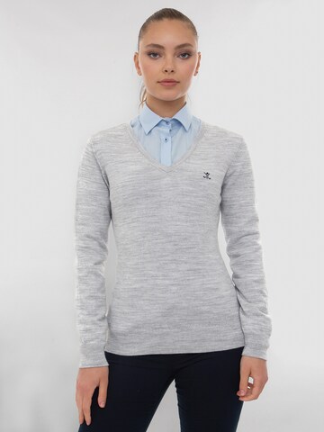 Pullover 'Verty' di Sir Raymond Tailor in grigio: frontale