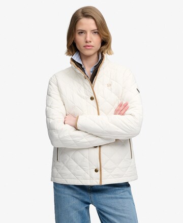 Superdry & Co Tussenjas 'Estate Country' in Wit