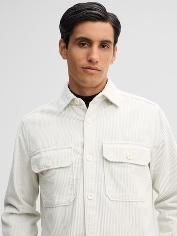 Coupe regular Chemise business STRELLSON en blanc