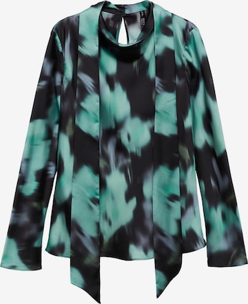 MANGO Pusero 'GRETA' värissä musta: etupuoli