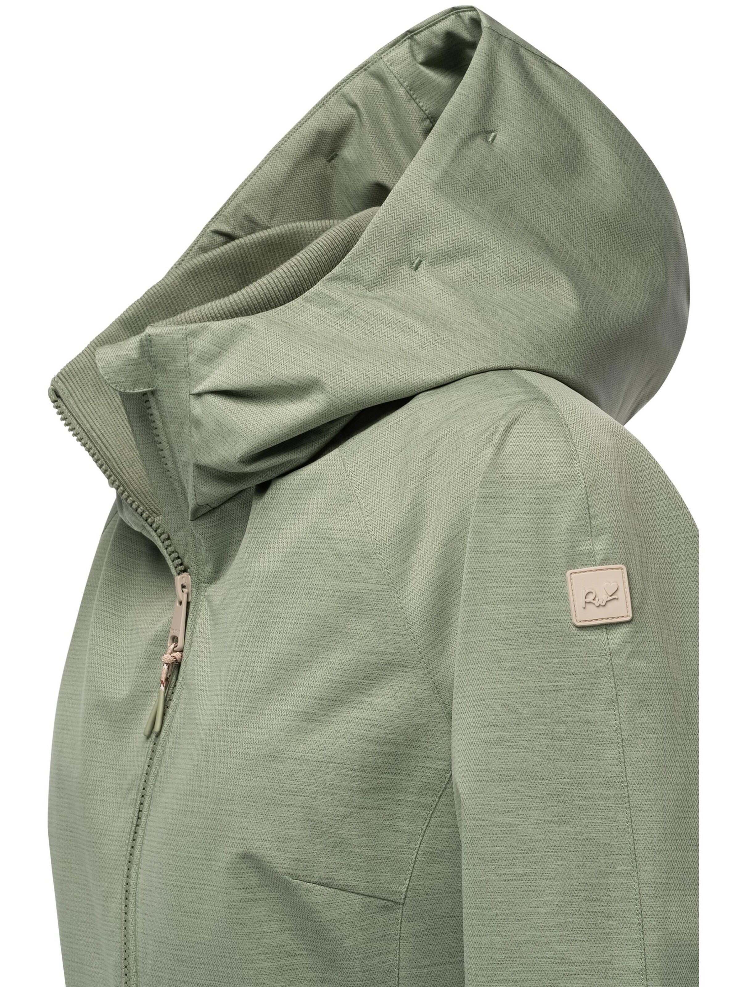 Ragwear Weatherproof jacket 'Dizzie' in Green