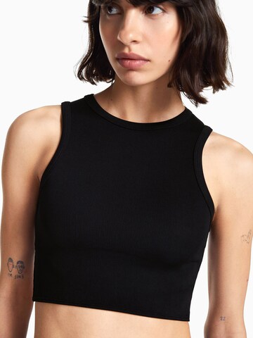 Bershka Top – černá