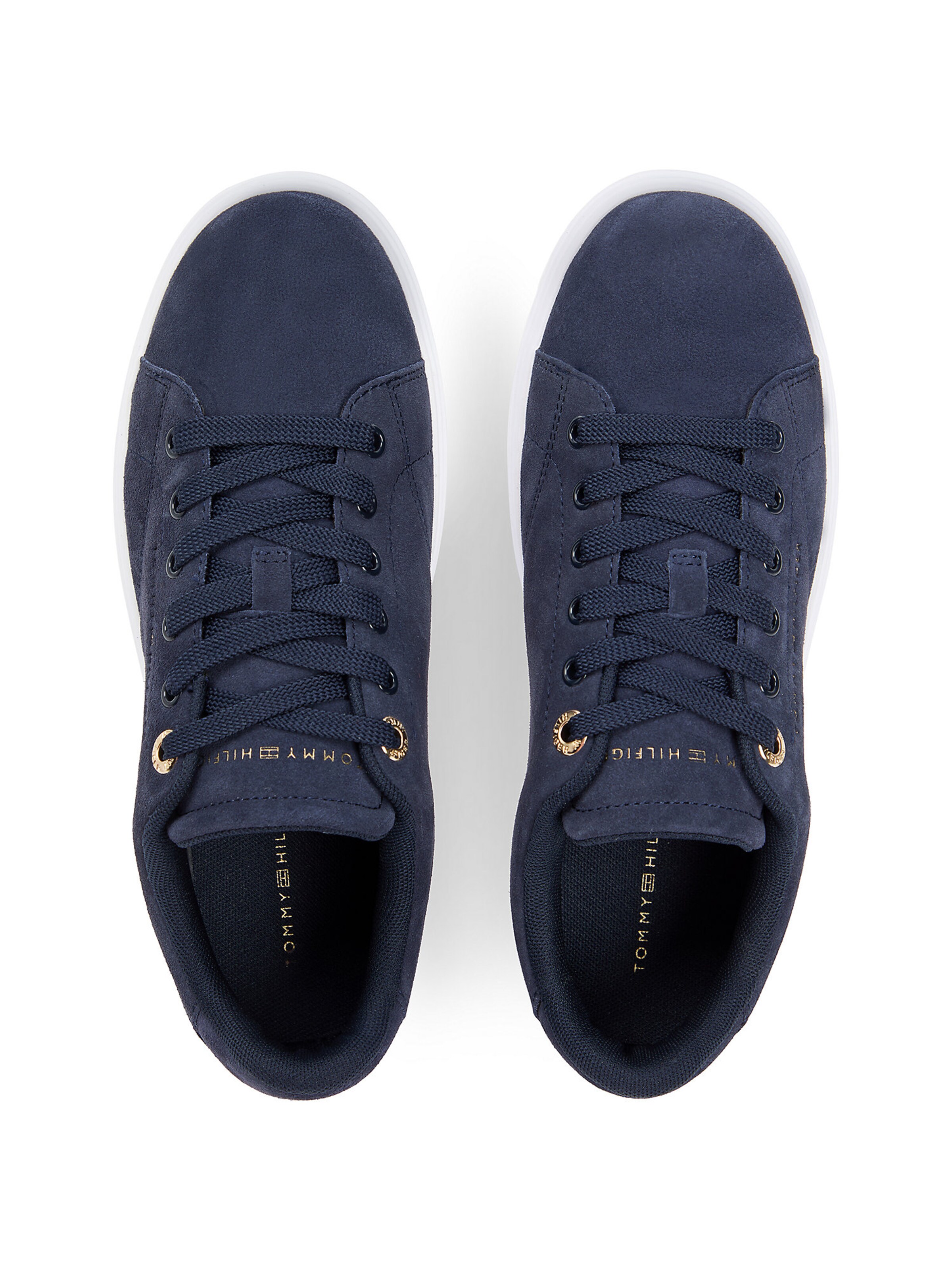 TOMMY HILFIGER Sneaker in Blau