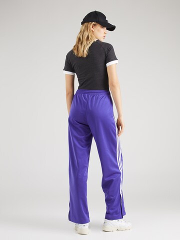 ADIDAS ORIGINALS Wide leg Broek 'Firebird' in Lila