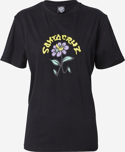 Santa Cruz Shirt 'Delfino' in Yellow / Mint / Purple / Black, Item view