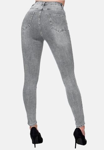 Elara Skinny Jeans i grå