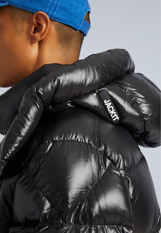 JACK1T Winterjas 'Front Runner' in Zwart