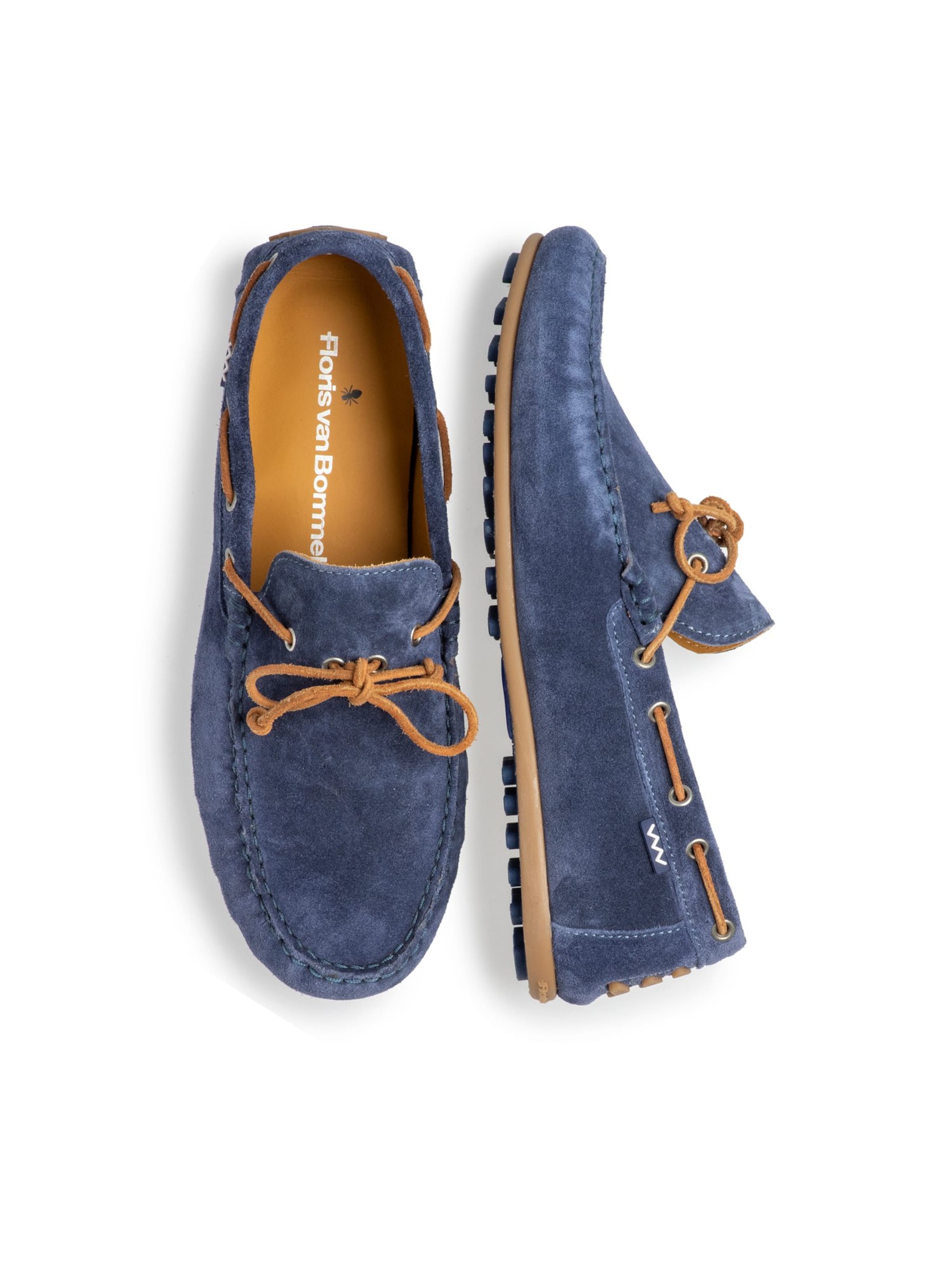 Floris van Bommel Mokassin 'STEVI 01' in Blau