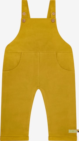 loud + proud Latzhose in Gelb: Vorderseite