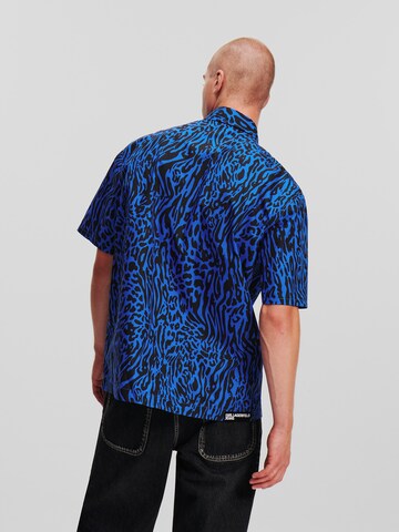 Regular fit Camicia di KARL LAGERFELD JEANS in blu