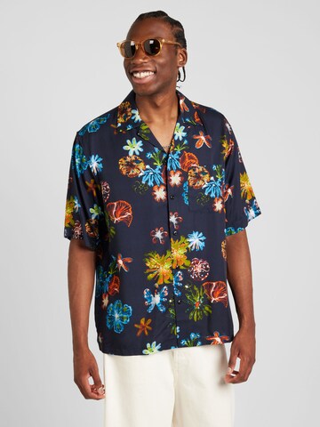 SCOTCH & SODA Regular fit Overhemd in Blauw: voorkant