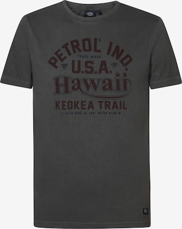 Petrol Industries T-Shirt 'Soothe' in Grau: predná strana