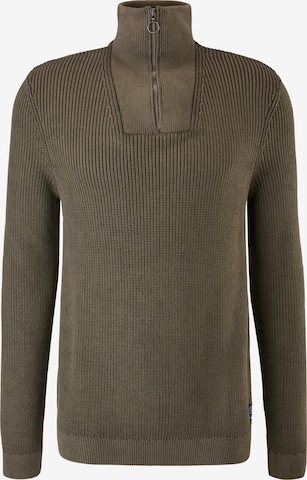 QS Sweater in Brown: front