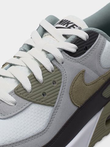 Baskets basses 'AIR MAX 90' Nike Sportswear en blanc