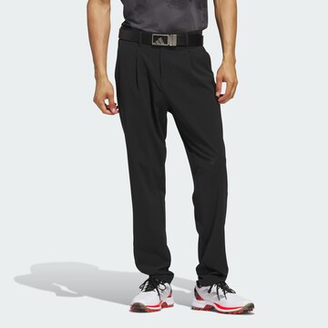 ADIDAS PERFORMANCE Loosefit Sportbroek 'Ultimate365 Tour' in Zwart: voorkant