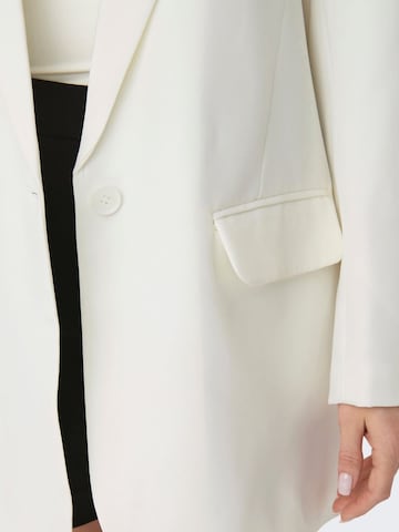 ONLY - Blazer 'Lana-Berry' em branco