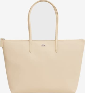 LACOSTE "Чанта тип ""Shopper""" 'L.12.12 Concept' в бежово: отпред