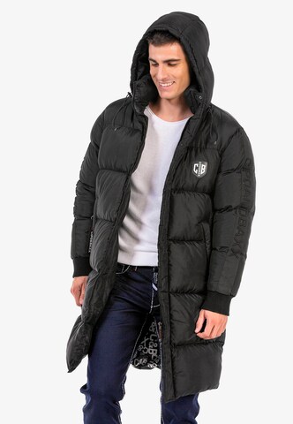 CIPO & BAXX Winter Coat in Black