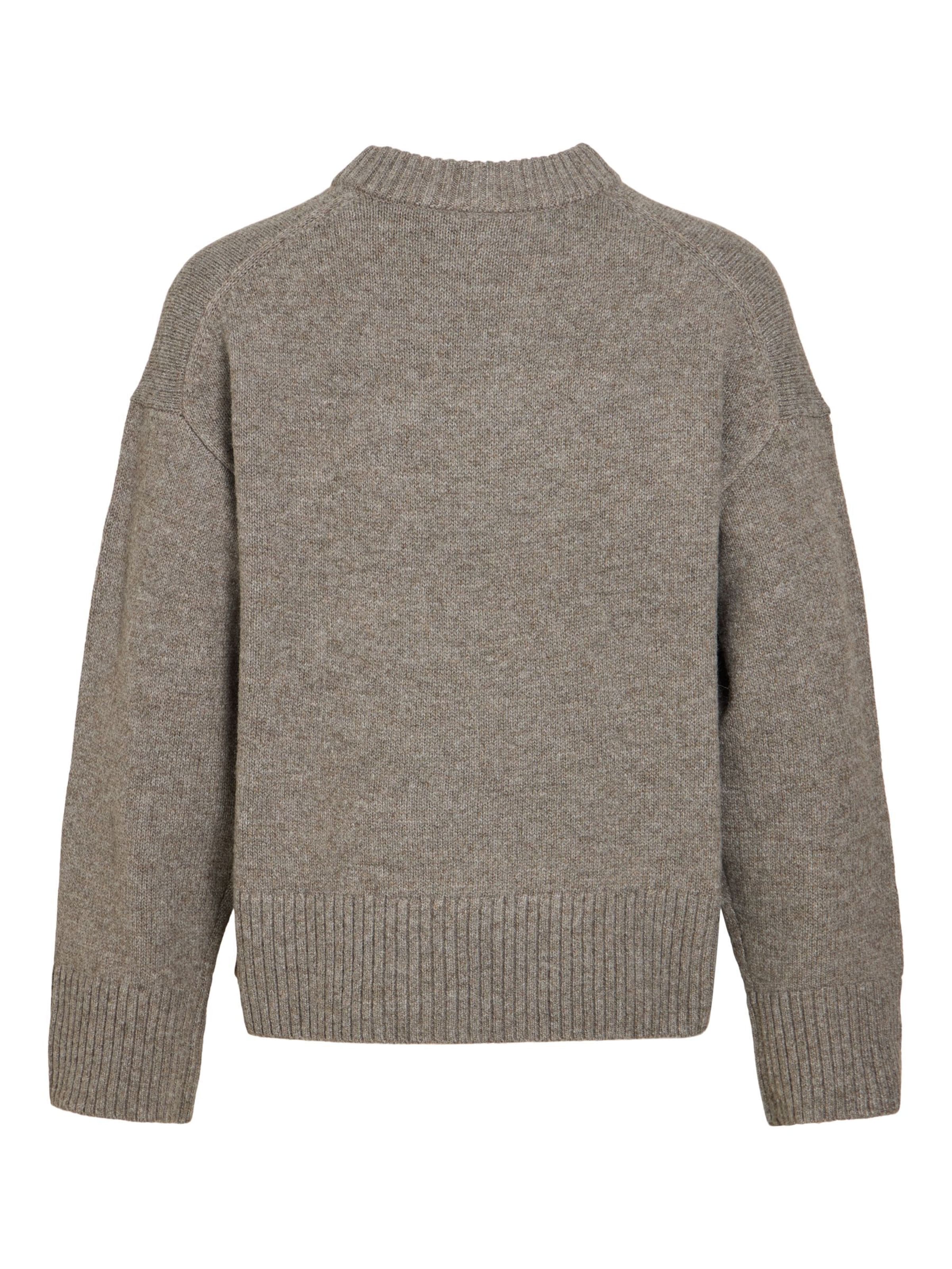 VILA Sweater 'VISia' in Grey
