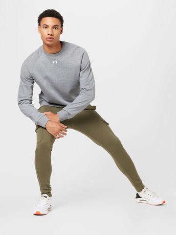 Sweat de sport 'Rival' UNDER ARMOUR en gris