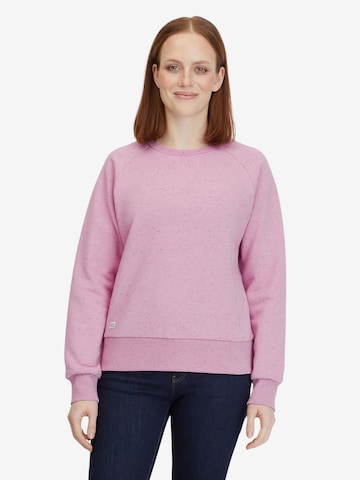 Ragwear Sweatshirt 'JOANN' in Roze: voorkant