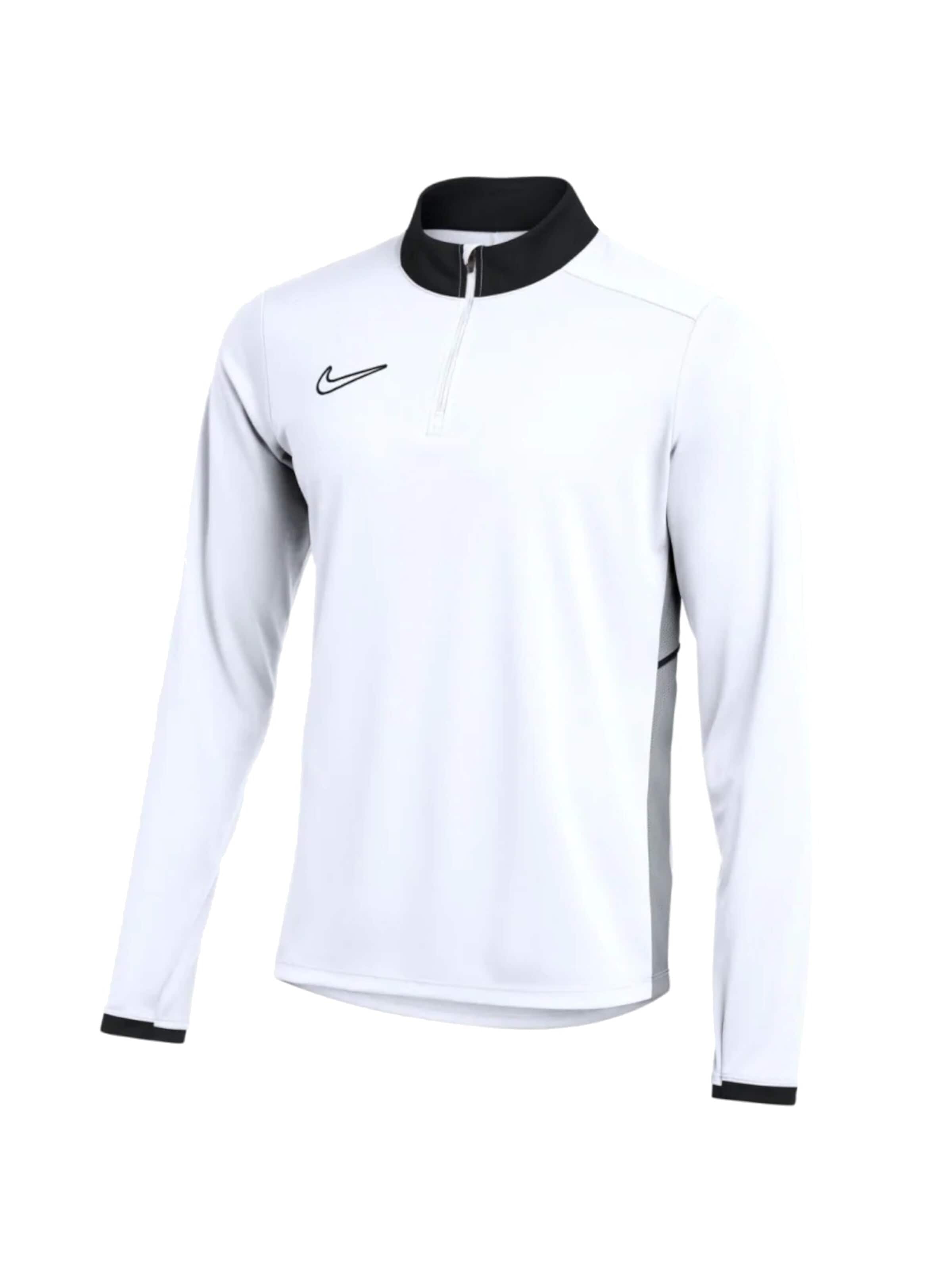 NIKE Sweatshirt 'Nike Dri-Fit Academy 25 Drill Top' in Wit: voorkant
