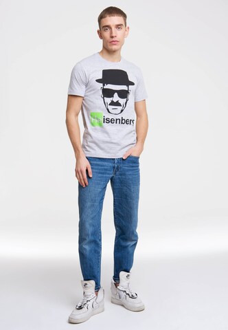 LOGOSHIRT Shirt 'Heisenberg' in Grijs