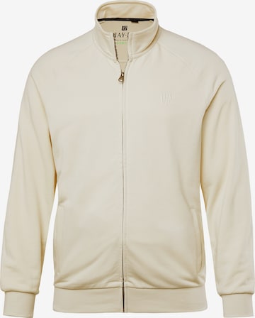 JAY-PI Sweat jacket in Beige: front