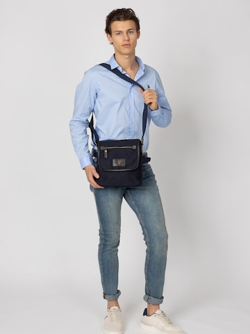 Borsa a tracolla di U.S. POLO ASSN. in blu