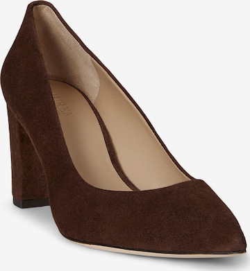 Escarpins 'LANETTE' Lauren Ralph Lauren en marron : devant
