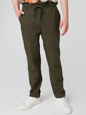 ABOUT YOU x Alvaro Soler Regular Pants 'Ricardo' in Green