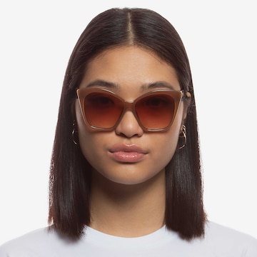 LE SPECS Sunglasses 'Hot Trash' in Brown